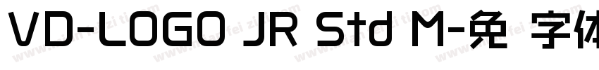 VD-LOGO JR Std M字体转换